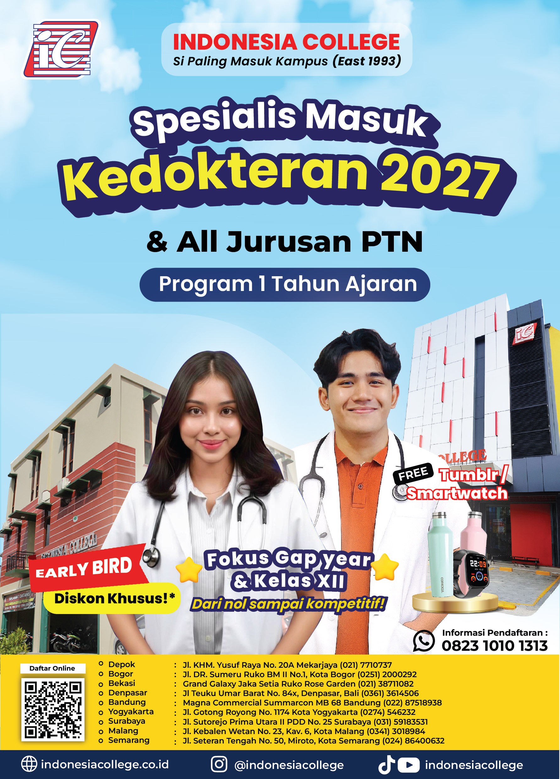 Bimbel UTBK SNBT 2027 - 1 Tahun Ajaran